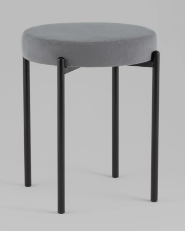 Табурет Бриф Original велюр серый 4 шт. Stool Group УТ000042657