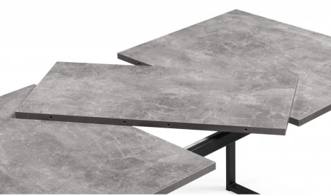 Кухонный стол Notta Лиман (Металл/Черный) арт.619212