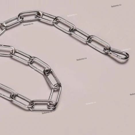 Цепь для люстры с двумя карабинами Eurosvet, хром