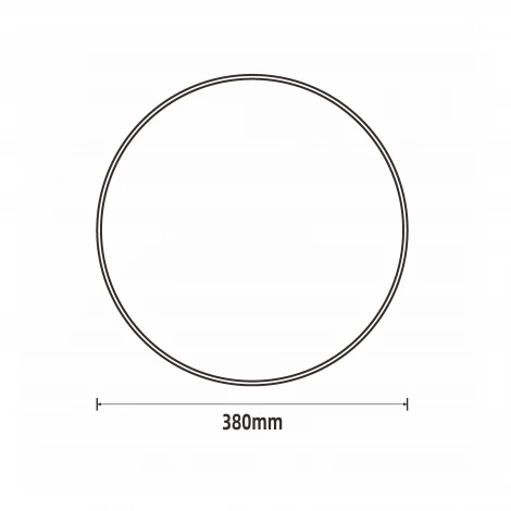 Светодиодный светильник потолочный 60W CCT 3000-6500K, с ПДУ белый матовый Lumin'arte Macaron CLL57