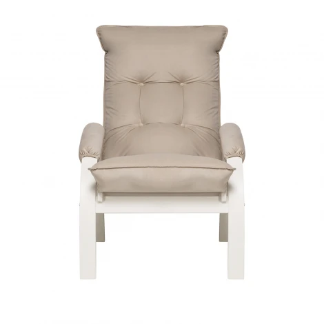 Кресло-трансформер Leset Левада (Фанера,Березовый шпон,Металл,Велюр/Слоновая кость) арт.2500000117206