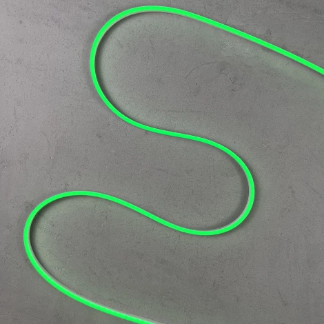 Односторонний Гибкий Неон 8х16мм Зеленый 12В, IP65 Laitcom FR-23516