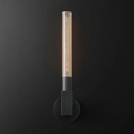 Бра Rh Cannelle Wall Lamp Single Sconces Black ImperiumLoft 44,762 (147229-22) (220V)