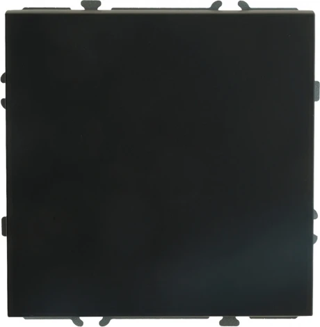 Переключатель одноклавишный (черный) Stekker Эмили 49841