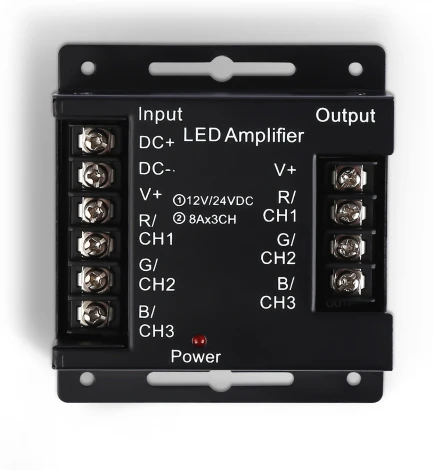 Усилитель Ambrella Illumination GS11801 для светодиодных лент RGB 24A 12V 288W/ 24V 576W