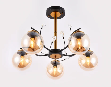 Потолочная люстра на штанге Ambrella TRADITIONAL TR9072 (220V, шарики)