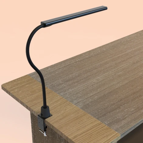 Настольная лампа гибкая на струбцине Рио CL803091N Citilux (регулировка яркости, LED, сенсорный выключатель)