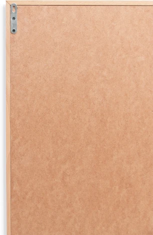 Зеркало настенное Артемида слоновая кость 77 см х 46, 5 см Mebelik арт.008049