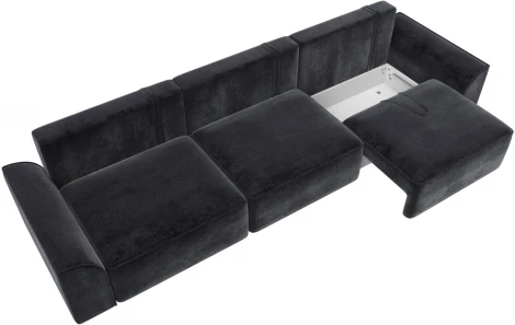 Диван прямой Лига-048 НПБ Лонг Лига Диванов (Велюр) арт.128258