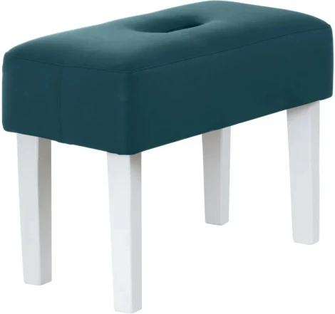 Табурет мягкий Handy ОГОГО (арт.434040), (Ткань,Экокожа/Синий)