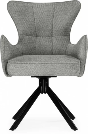 Стул на металлокаркасе Woodville Atlanta gray / black крутящийся арт.15832