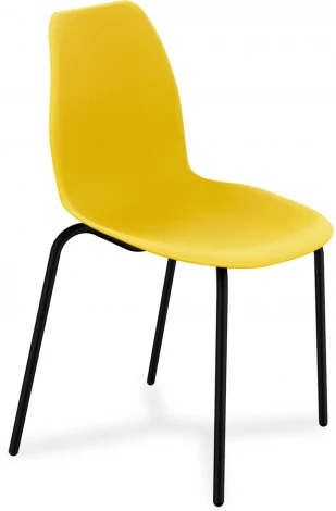 Стул SHT-ST29/S130 желтый/черный муар Sheffilton 6102655407