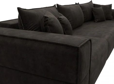 Диван прямой Лига-058 НПБ Лонг Лига Диванов (Велюр) арт.129406