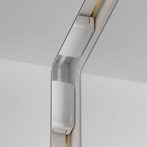 Коннектор угловой внутренний Radity встраиваемый белый (магнитный) Maytoni Technical TRA084CT-12W