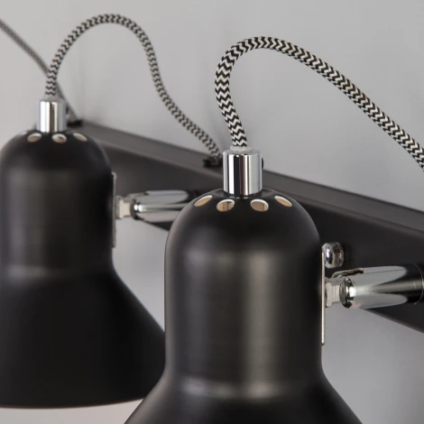 Спот Eurosvet Canotier 20083/3 черный/хром