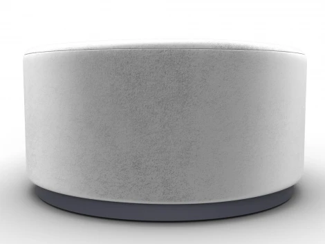 Пуф 005 (ДСП/Пластик/Велюр/Молочный) Лига Диванов 132367