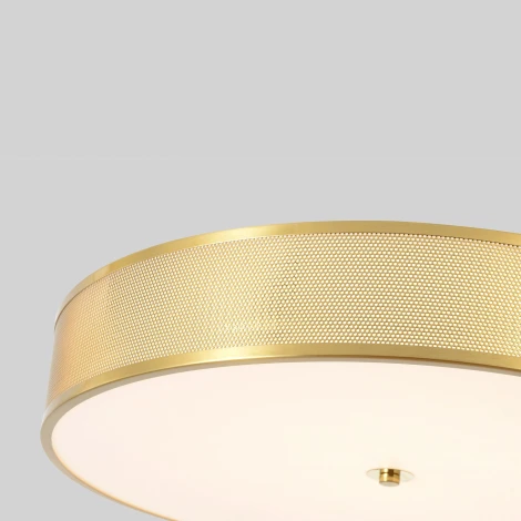 Потолочный светильник круглый с пультом Crystal Lux BUTTON PL40W LED