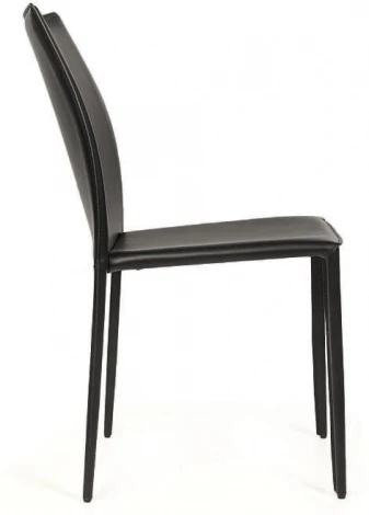 Стул Rolf, кожа черный Top Concept арт.21095