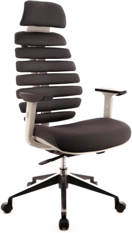 Компьютерное кресло Ergo Grey ткань серый