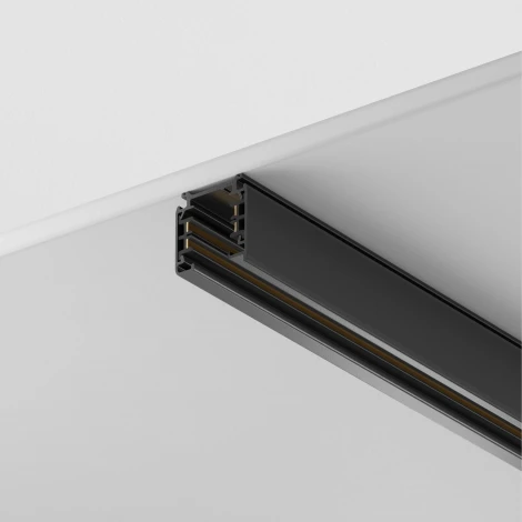 Шинопровод 2м Trinity накладной/подвесной черный (трехфазный) Maytoni Technical TRX005-312B (220V)