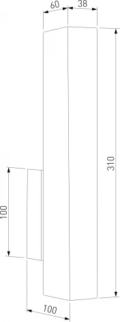 Настенный светильник светодиодный TK Lighting Teo 6618