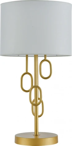 Настольная лампа (13026/1T Gold) Indigo Amali V000477 (220V, круглые)