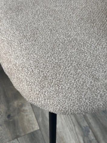 Стул ТРЕНД (TREND) цвет NS04 Крем, букле / черный каркас M-City 64608