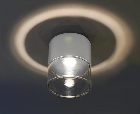 Потолочный светодиодный светильник Italline IT014-0201 white (220V, круглые)