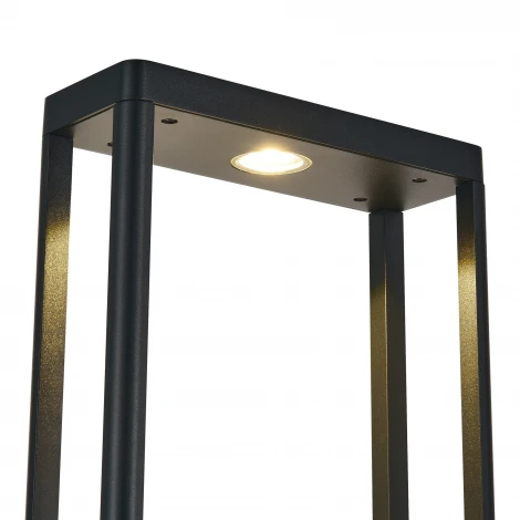 Наземный уличный светильник ST Luce Elma SL9534.405.01 черный/черный LED 1*9W 2700K