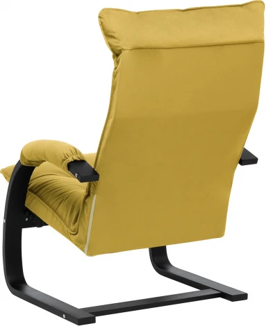 Кресло-трансформер Leset Монако (Фанера,Березовый шпон,Металл,Велюр/Желтый) арт.2500000114540