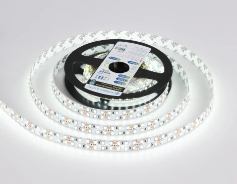 Светодиодная лента двухрядная Ambrella Illumination GS1703 2835 240Led 24W/m 12V IP20 6500K 5m