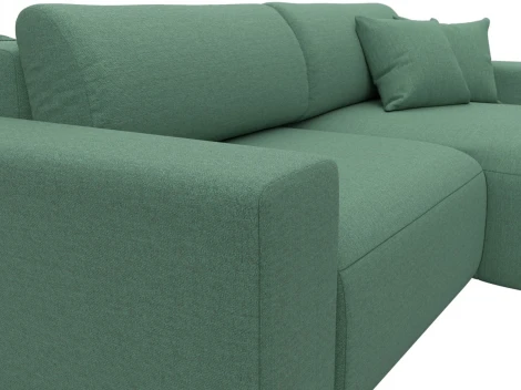 Диван угловой Лига-036 НПБ Классик правый угол Лига Диванов (Рогожка) арт.124683