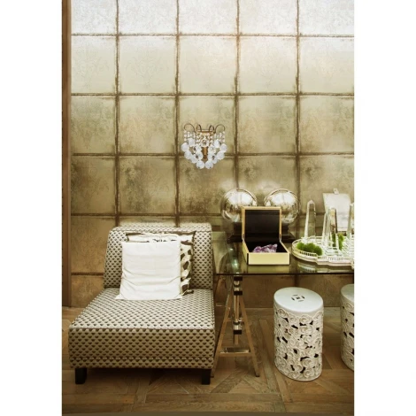 Бра MW-Light Жемчуг 232028201 (220V, хрусталь, подвески, шарики)