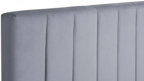 Кровать Garda Decor GD-ANDREA160-1 (Черный/Серый)