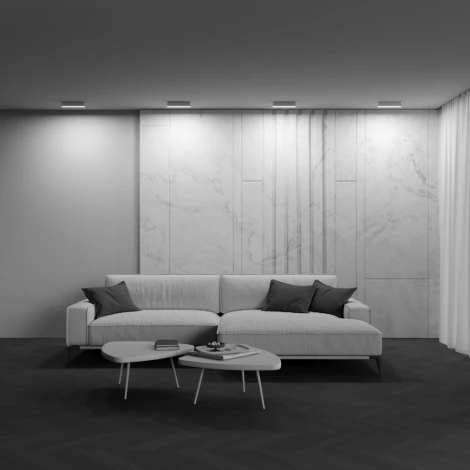 Потолочный линейный светильник светодиодный Maytoni Basis C068CL-20W3-6K-W (220V)