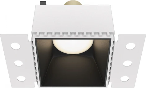 Встраиваемый светильник под гипсокартон Share GU10 1x20Вт Maytoni Technical DL051-01-GU10-SQ-WB (220V)