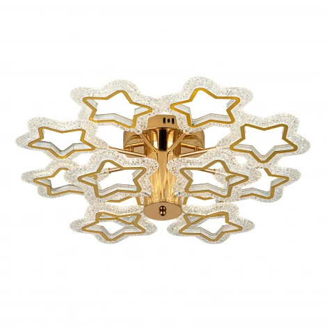 Потолочная люстра светодиодная с пультом с регулировкой цветовой температуры LED4U LED4U L8453-12