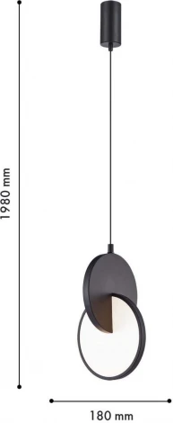 Подвесной светильник F-Promo Grahan 4606-1P (LED, 220V, на проводе, круглые)