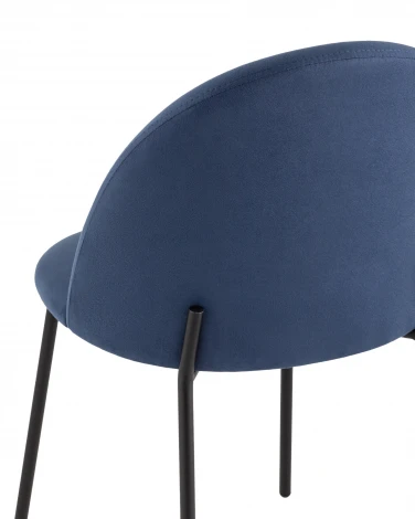 Стул Stool Group Коди велюр синий УТ000036804