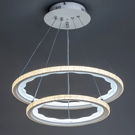 Подвесная люстра светодиодная с ДУ Ritter Lucido 52932 7