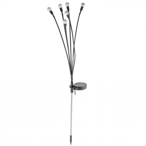 Садовый светильник на солнечной батарее «Светлячки». 6 светодиодов, 1*АА Ni-Mh аккумулятор в/к. IP44 Uniel USL-S-820/PM700 FIREFLIES