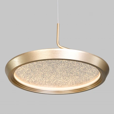 Подвесной светильник каскадный Eurosvet Crespella 90034/6 золото (LED, 220V, на проводе)