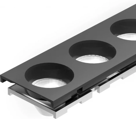 Экран линзованный SL-LINE-W20-30deg-540 (Arlight, Пластик) 041791