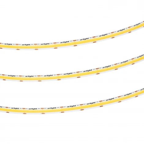 Светодиодная лента COB-X576-10mm 24V Warm3000 (15 W/m, IP20, 5m) (Arlight, высок.эфф.150 лм/Вт) 059121