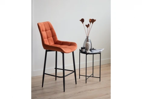 Барный стул Челси терракотовый (zd 432) / черный 632575