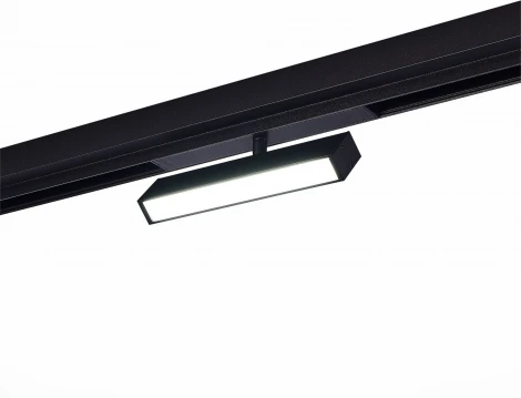 Трековый светильник однофазный ST Luce Skyline ST378.436.09 Черный LED 1*9W 3000K 810Lm 220V