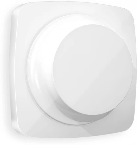 Лицевая панель Ambrella Volt OMEGA (Белый глянец) для светорегулятора универсального QUANT OP1055