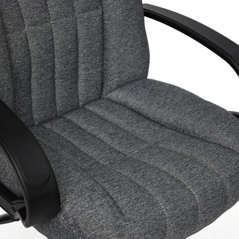 Кресло СН833 черный (кож/зам)