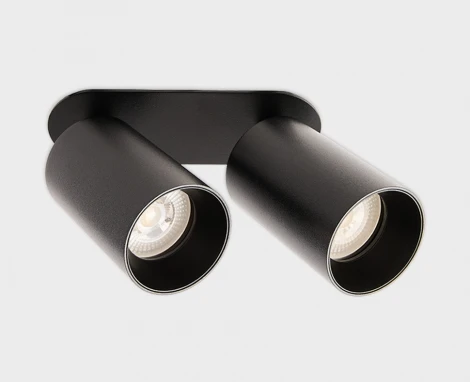 Встраиваемый спот Italline DANNY FR2 black (220V)