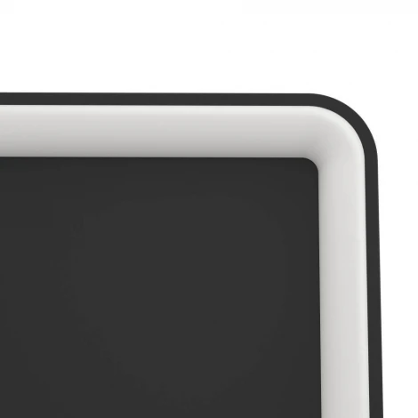 Потолочный светильник светодиодный Eglo Loretello 901252 12W(LED), 350x350, пластик, сталь, черный, 2700-6500K